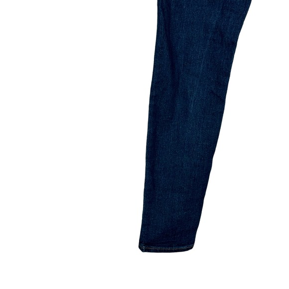 Old Navy Women's Jeans Super Skinny Mid-Rise Slim 5-Pocket Dark Denim Blue Sz. 2 - Picture 7 of 10